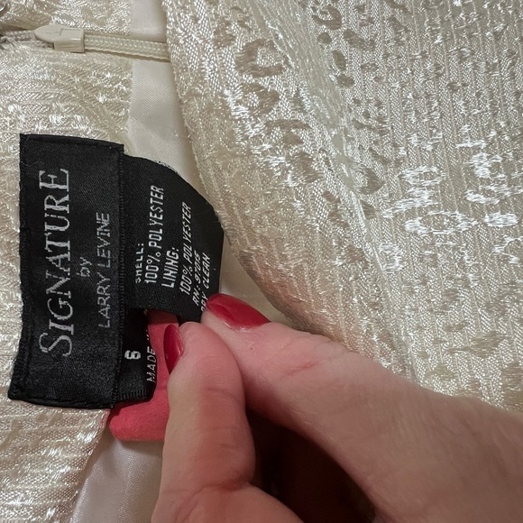 Vintage Signature by Larry Levine midi skirt size 6 - Picture 5 of 6